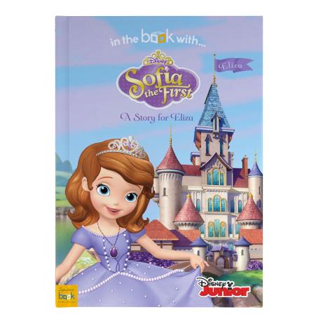 Personalised Disney Jr Sofia the First Softcover Story Book £22.99